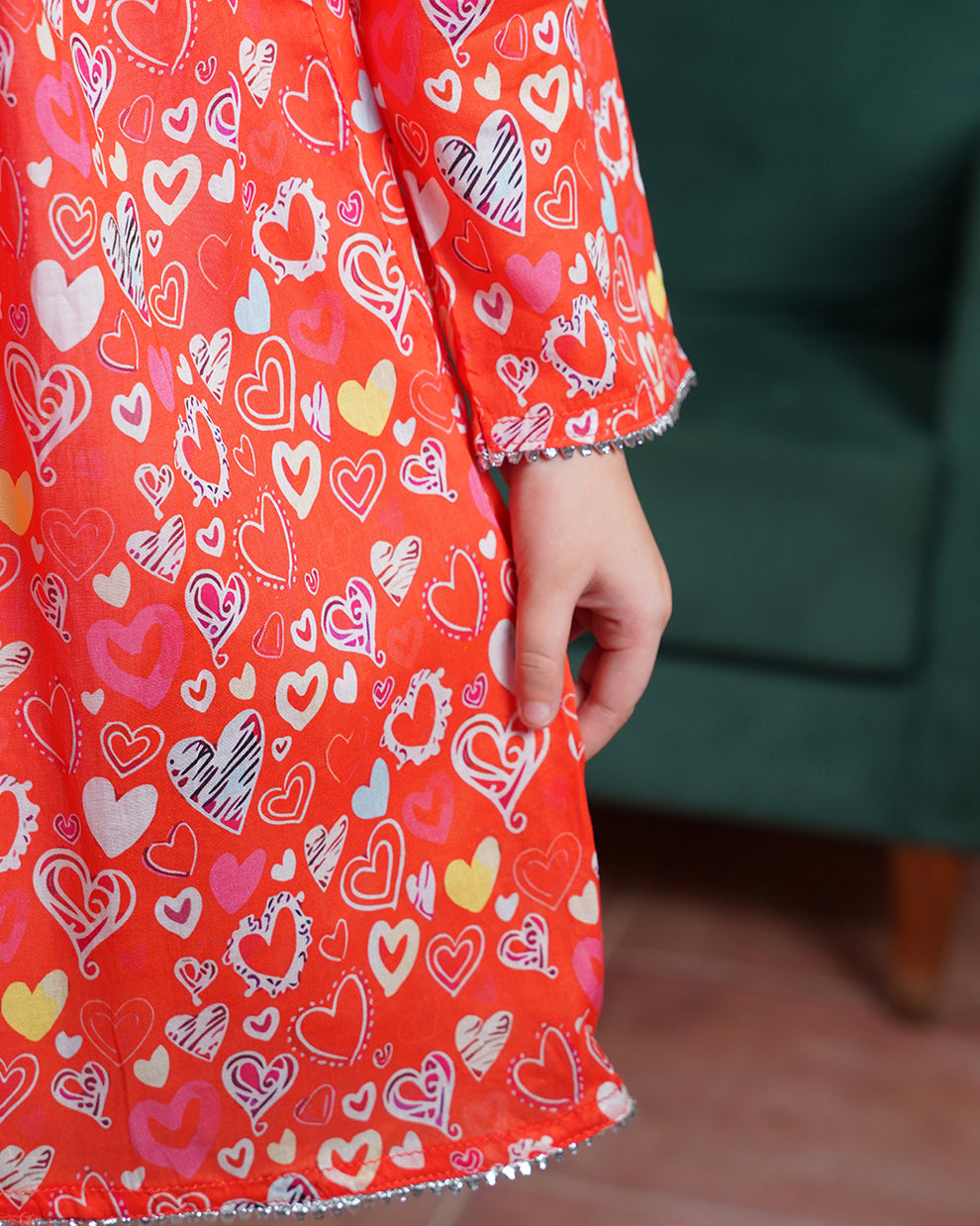 HeartPop – Lawn Frock - Rangooz