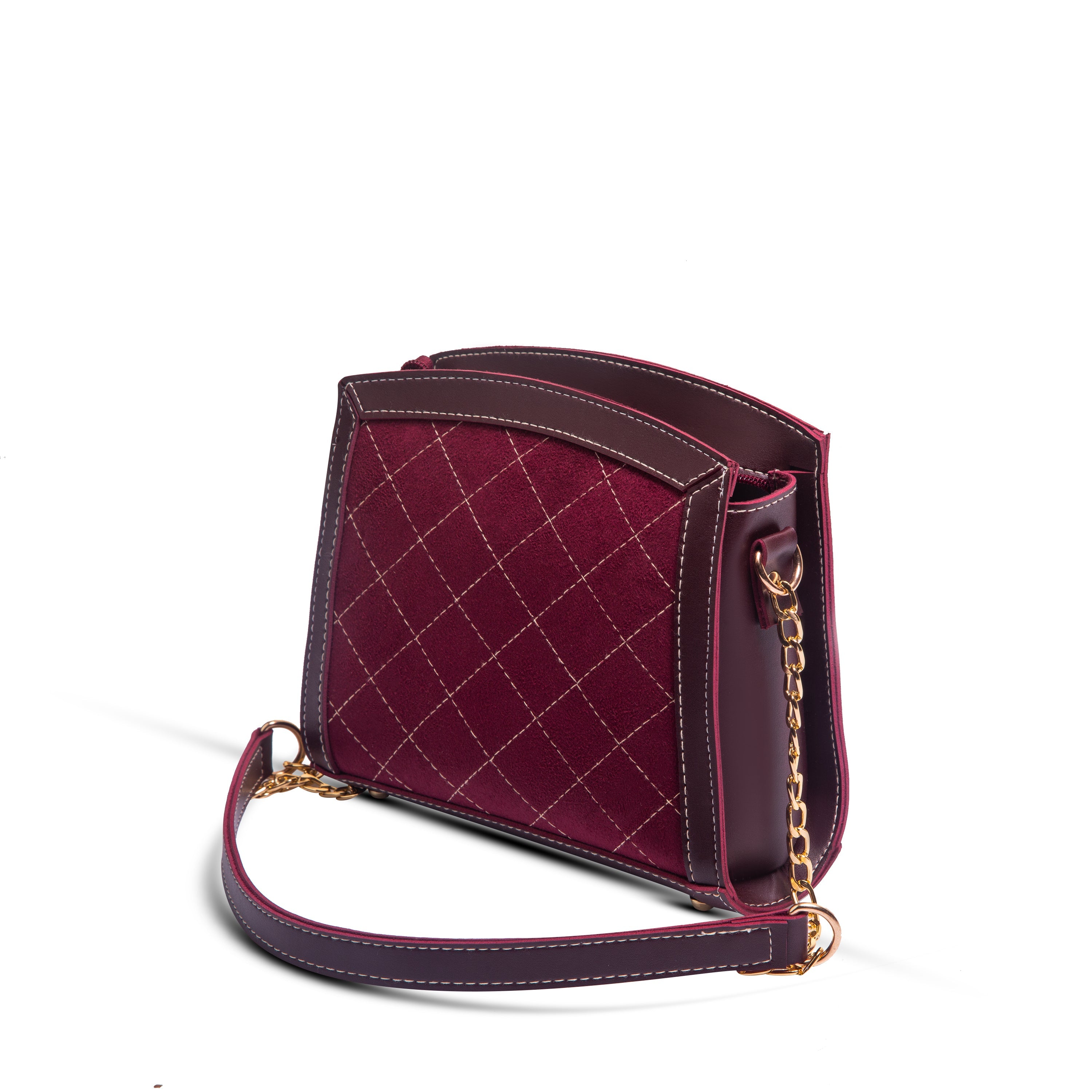 Sonic Maroon Crossbody bag - Bag X