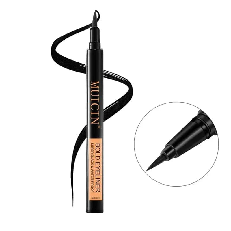 Black Matte Bold Eyeliner - Muicin