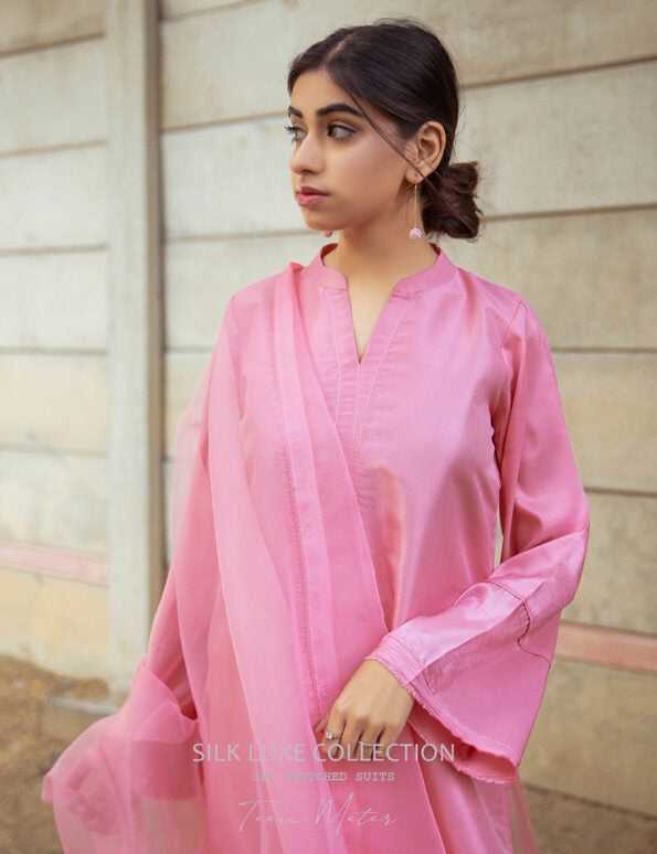3PC SILK LUXE COLLECTION PINK - Teen Meter