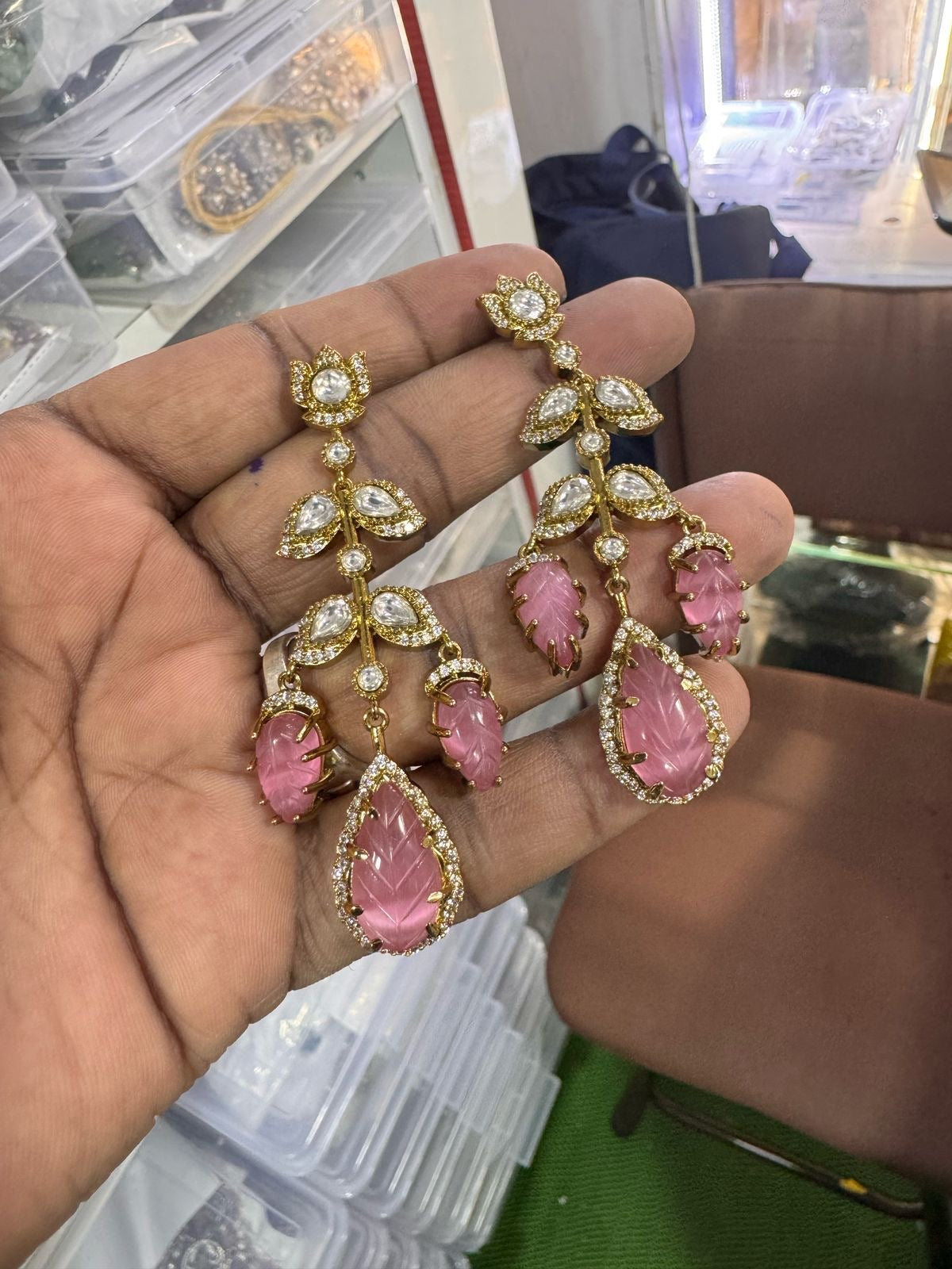Chandelier Drop Earrings - Aloro Jewels