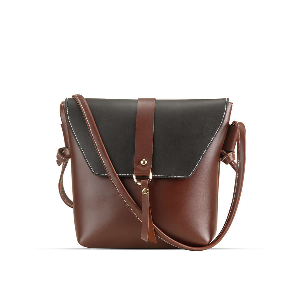 Tess Choco Crossbody bag - Bag X