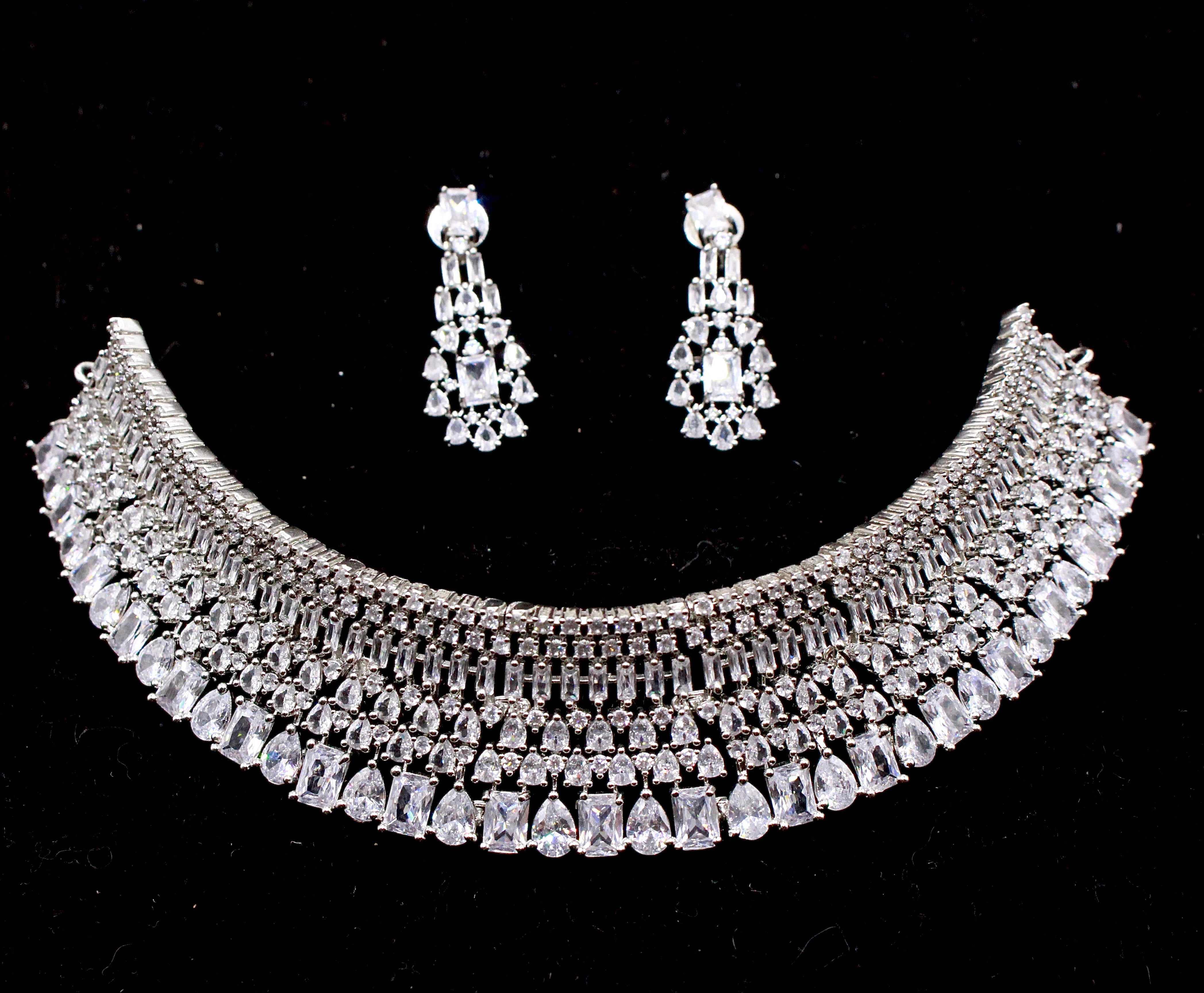 Silver Statement Set - Aloro Jewels