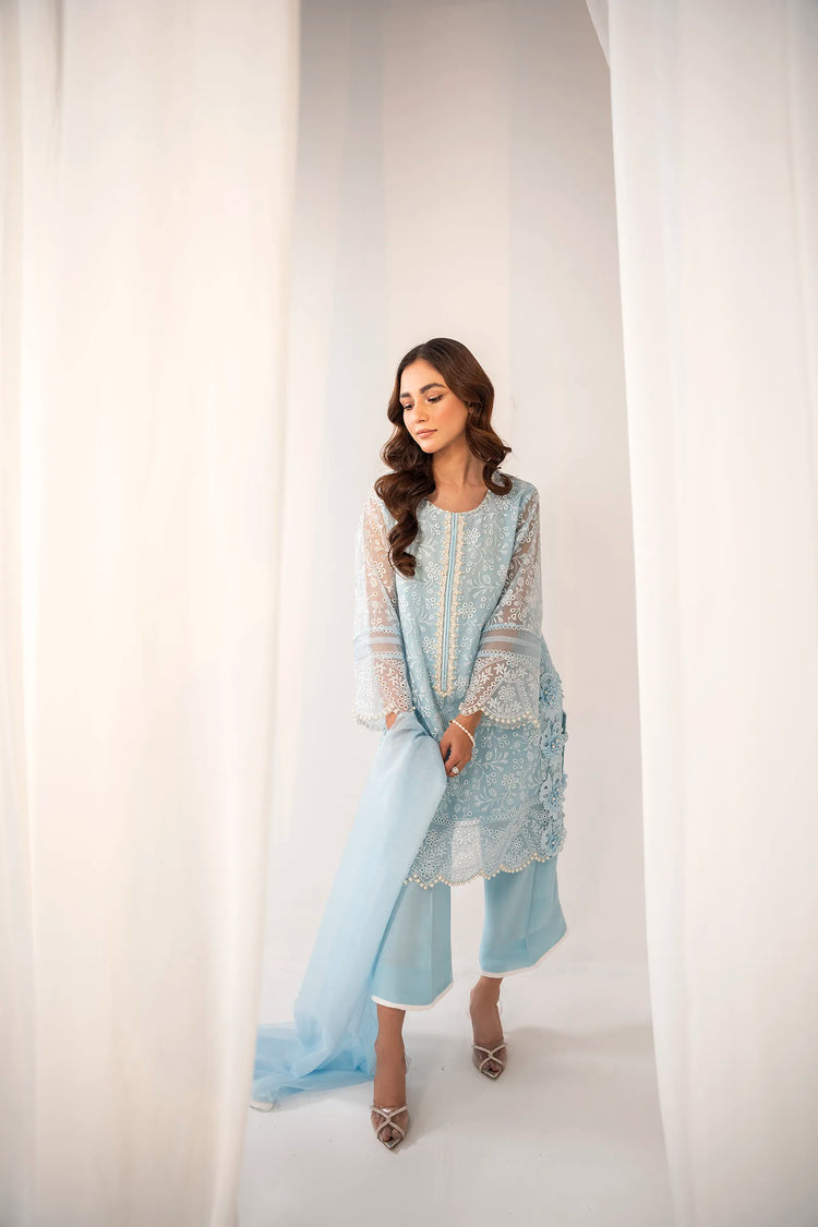 Haniya 3 Piece Stitched - Javeria Zoa