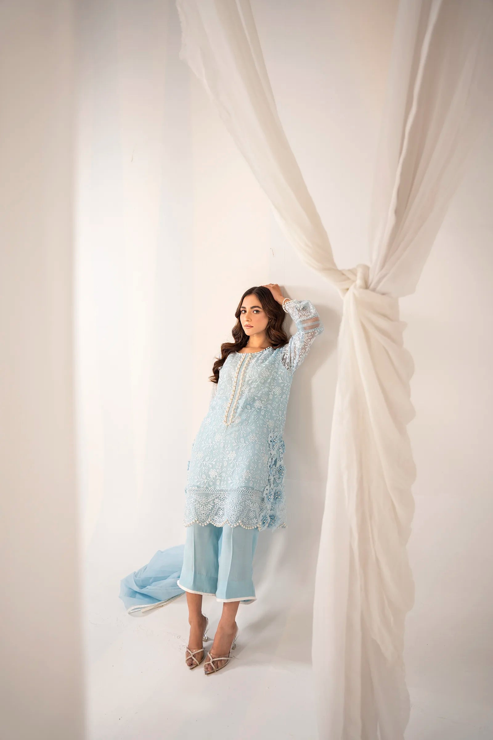 Haniya 3 Piece Stitched - Javeria Zoa