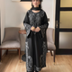Aleeeza Black 3pcs - Tawakal Closet