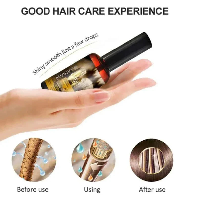 Ginger & Argan Hair Oil - Muicin