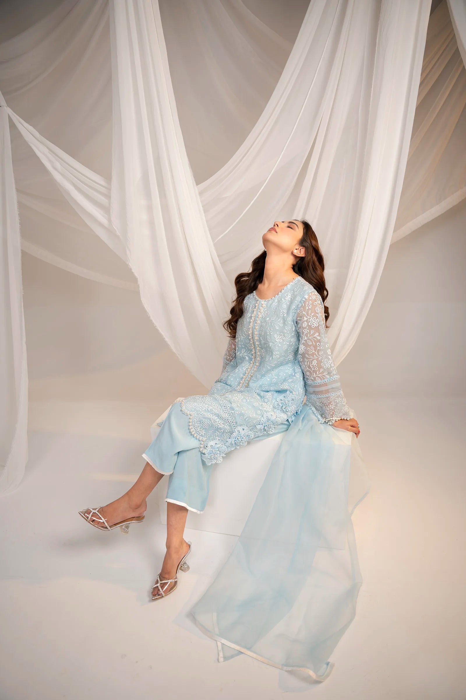 Haniya 3 Piece Stitched - Javeria Zoa
