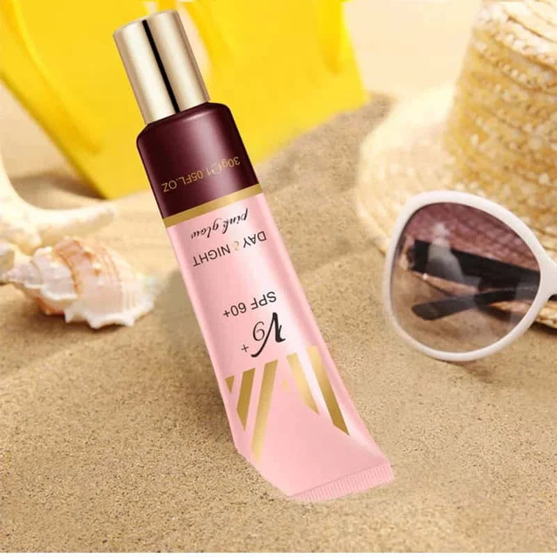 V9 Pink Glow Day & Night Cc Primer Cream - Muicin