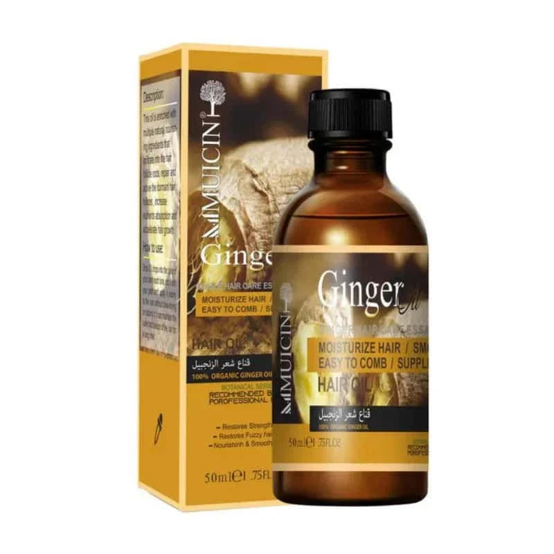 Organic Ginger Root Hair Growth Oil - Muicin