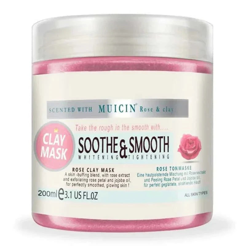 Soothing Rose Pink Clay Mask - Muicin