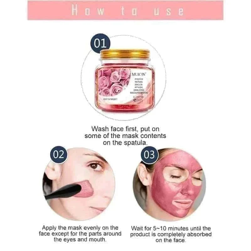 Eternal Rose Petal Sleeping Mask - Muicin