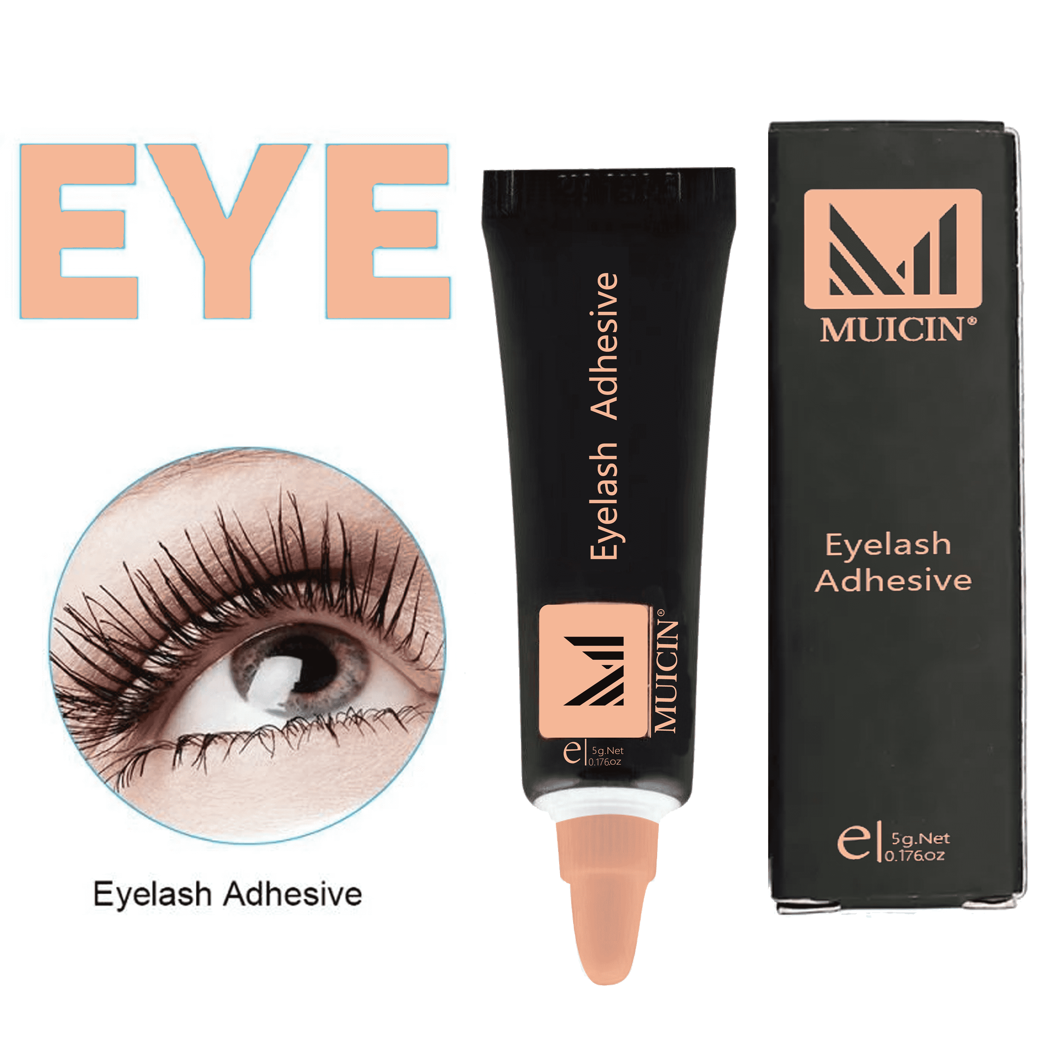 All-Weather Waterproof Eyelash Adhesive - Muicin