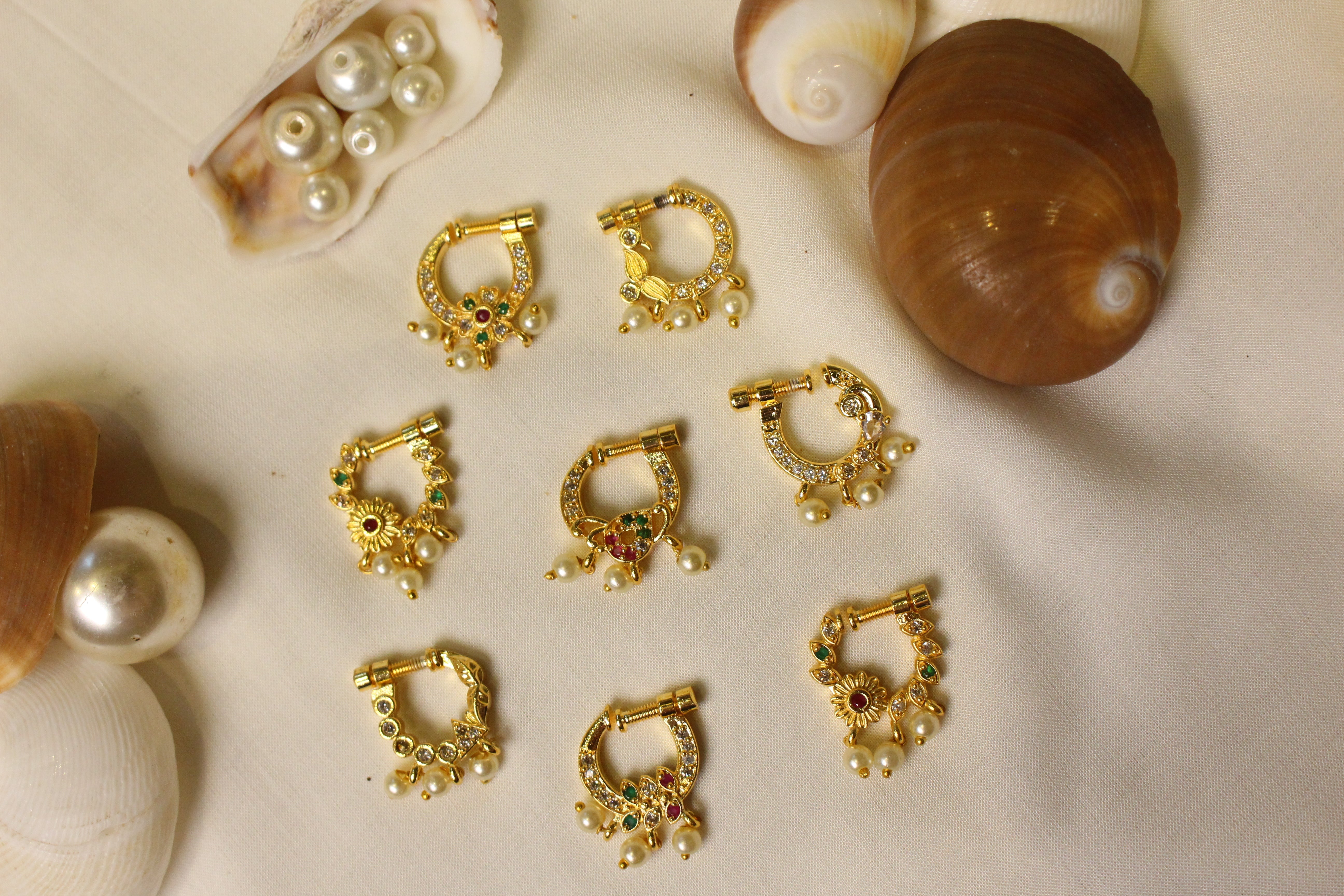 Indian Nose Rings - Aloro Jewels