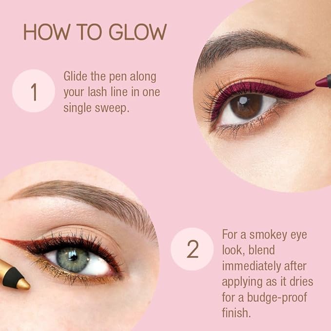 Pixi Endless Silky Eye Pen - 0.04 Oz VeryBerry - 1.2g