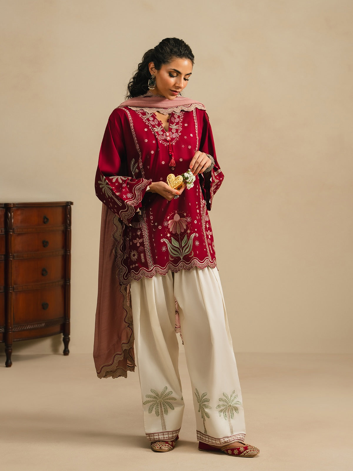 Ruby Grace 3Pcs - Tawakal Closet