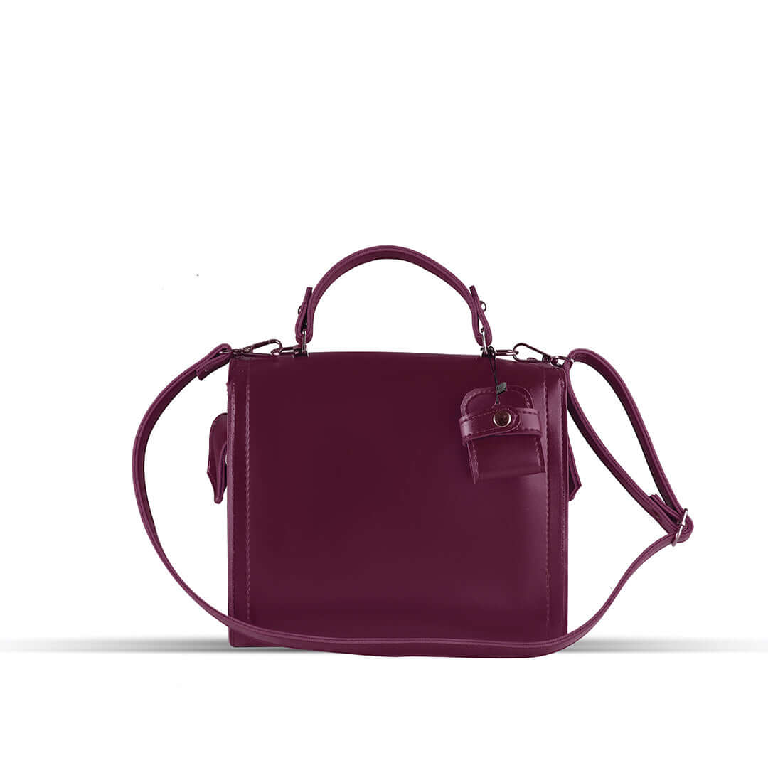 Barbara Maroon Shoulder bag - Bag X