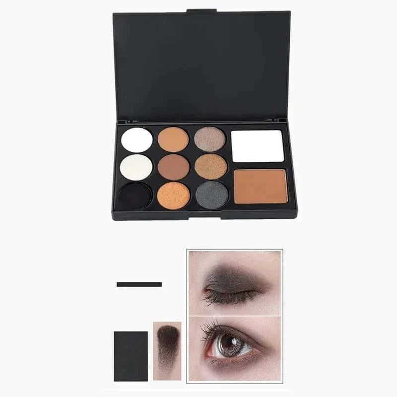Matte & Velvet 11 Colors Eyeshadow Palette - Muicin