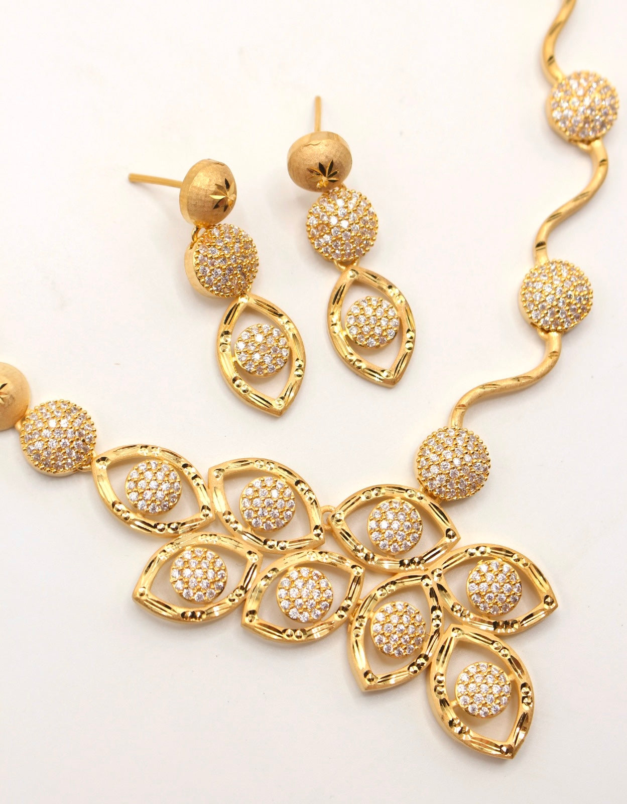 Gold Plated Petals - Aloro Jewels