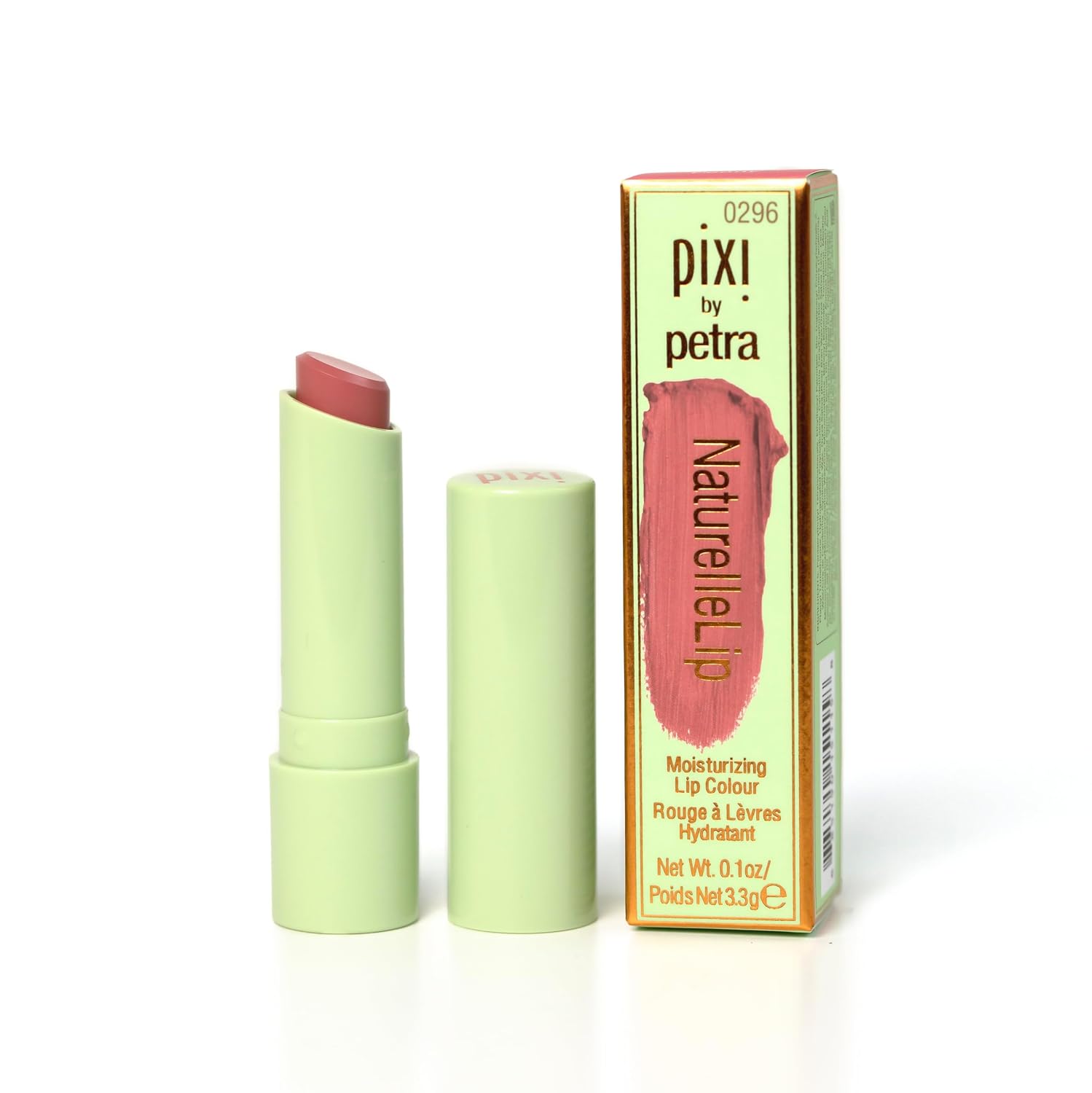 Pixi NaturelleLip Hydrating Demi-Matte Lipstick - Nectar - 0.1oz