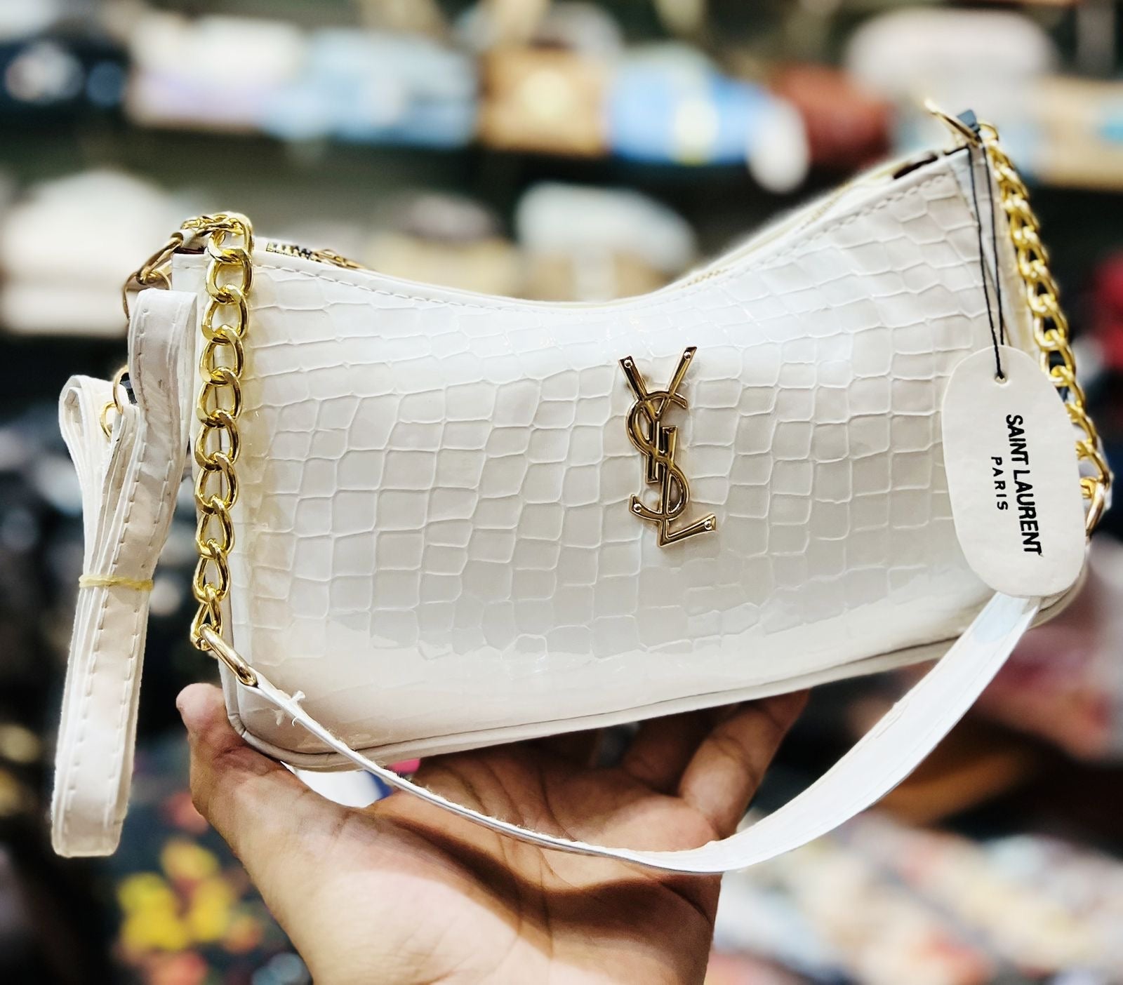 Ysl Crocodile Crossbody - Bellabags
