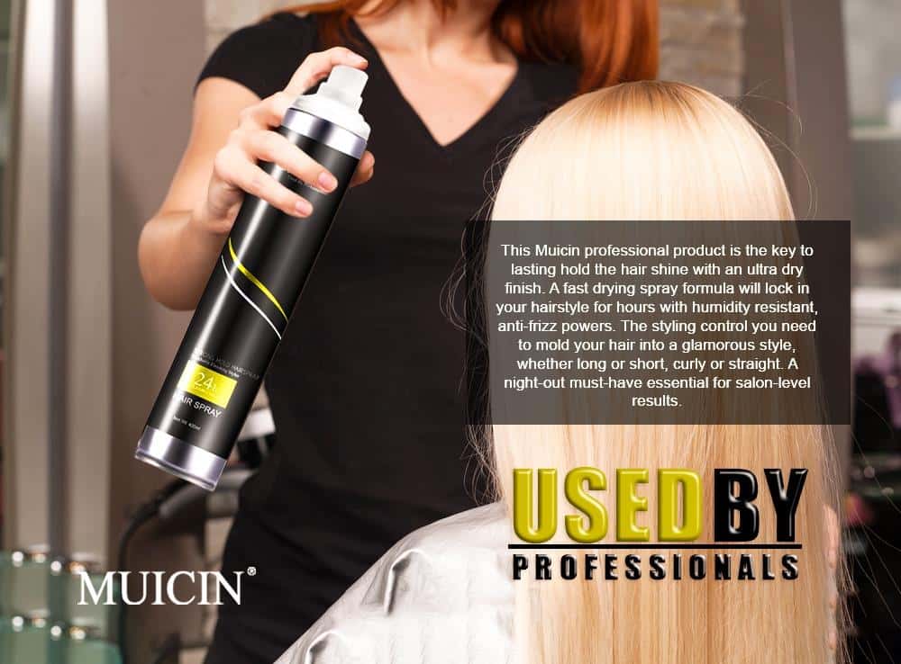 Ultra Hold Hair Styling Spray - Muicin