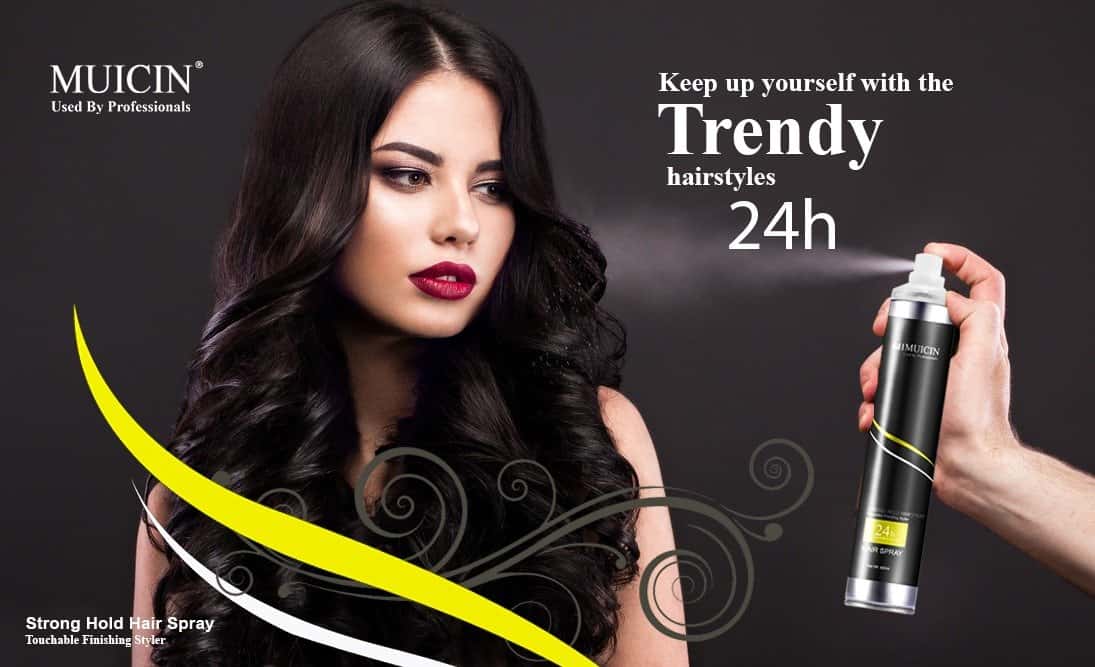 Ultra Hold Hair Styling Spray - Muicin