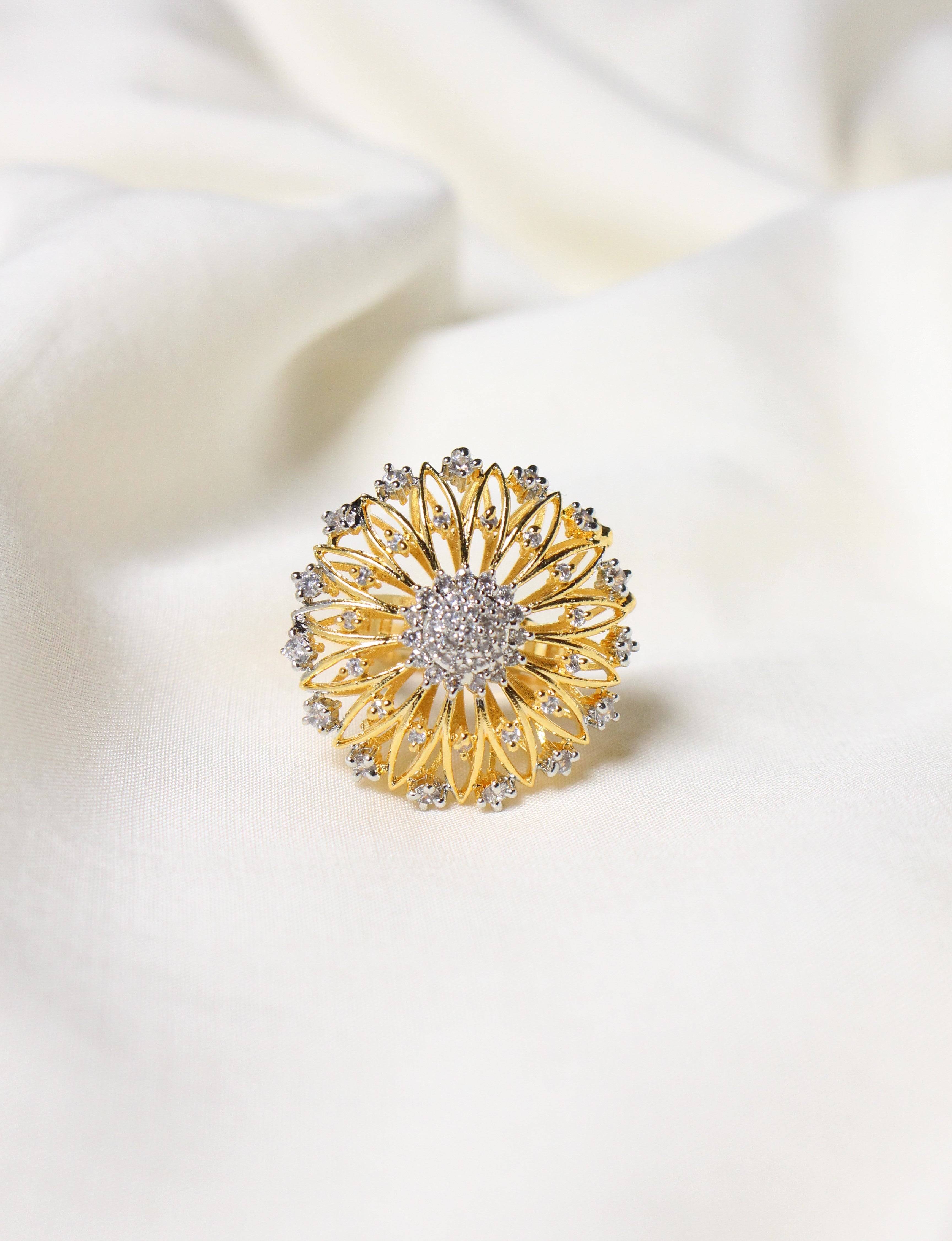 Sunflower Ring - Aloro Jewels