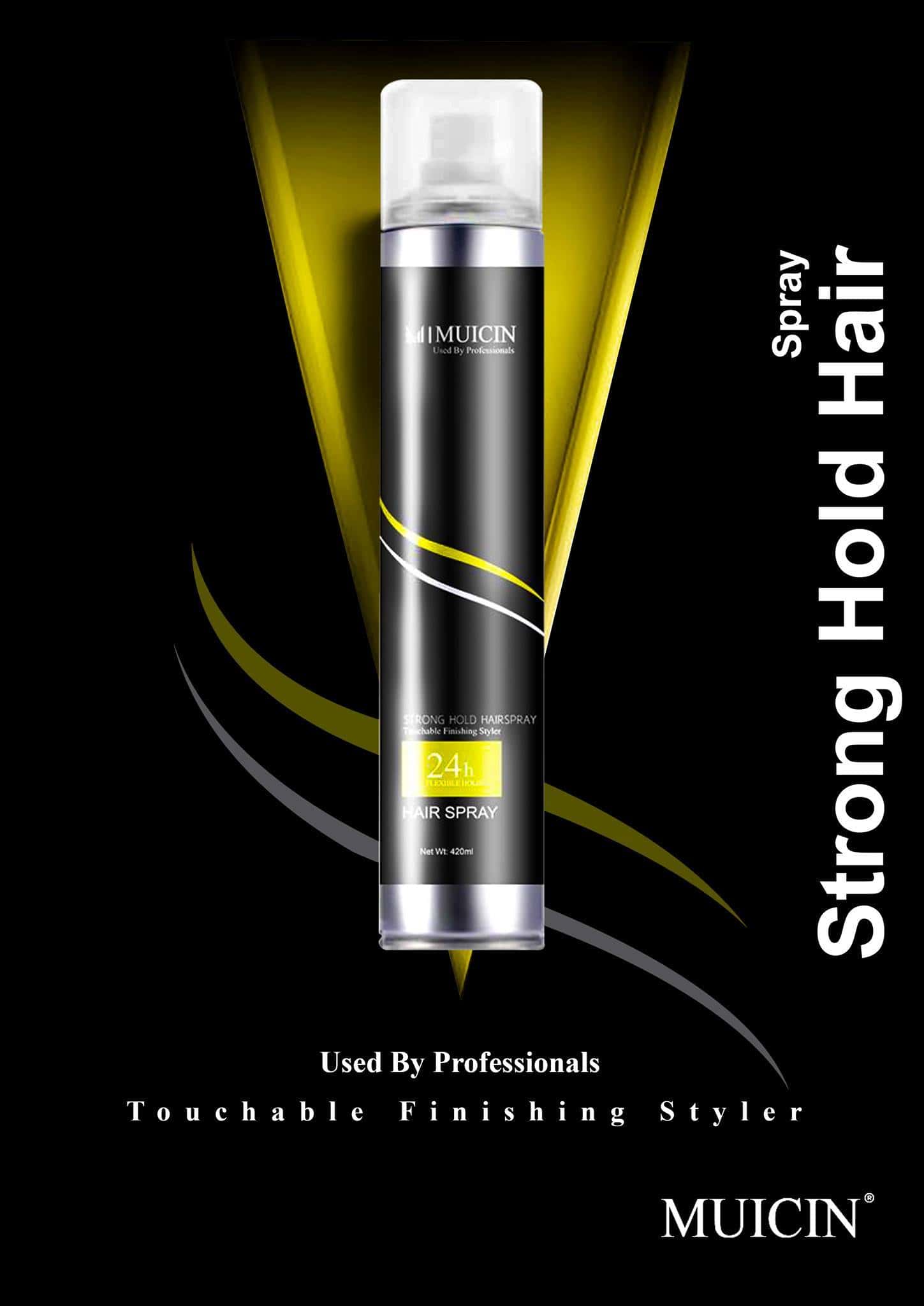 Ultra Hold Hair Styling Spray - Muicin