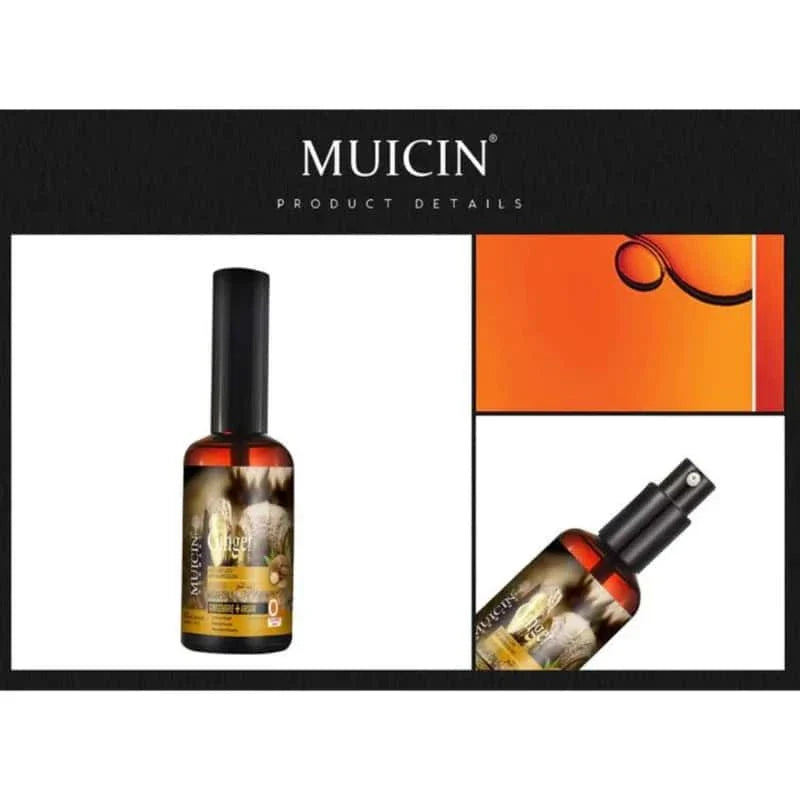 Ginger & Argan Hair Oil - Muicin