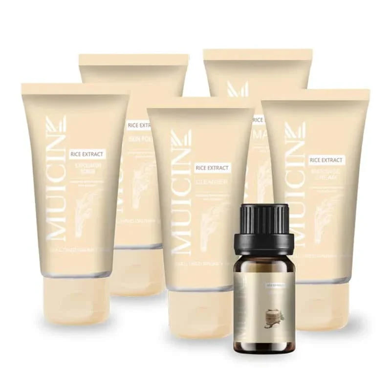 Rice Extract Light & Bright Facial Kit - Muicin