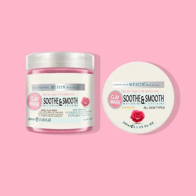 Soothing Rose Pink Clay Mask - Muicin