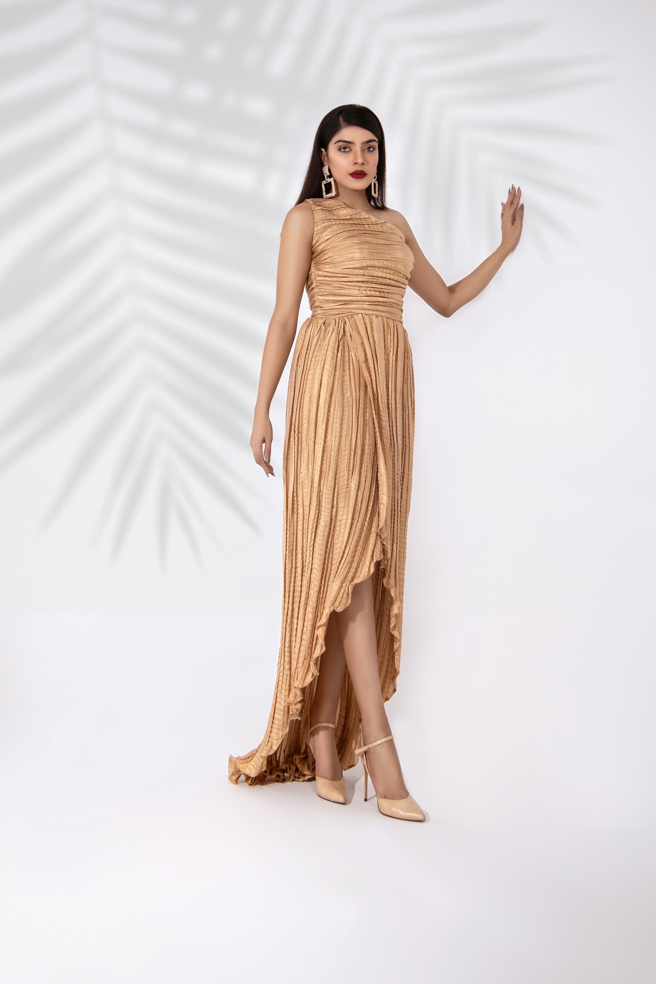 Crushed Sleeveless Dress - SYAH