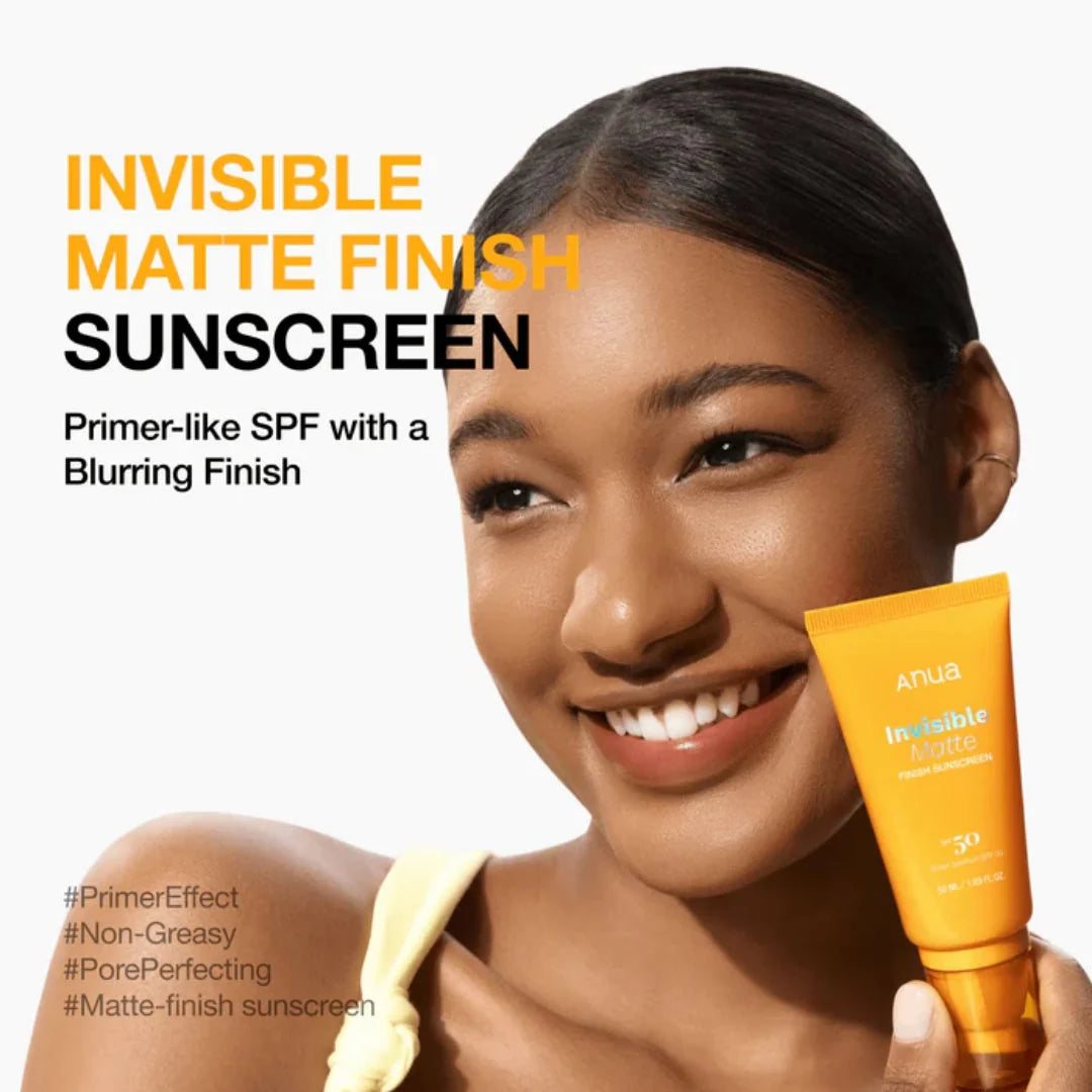 Anua Invisible Matte Finish Sunscreen SPF50 PA+++ - 50ml