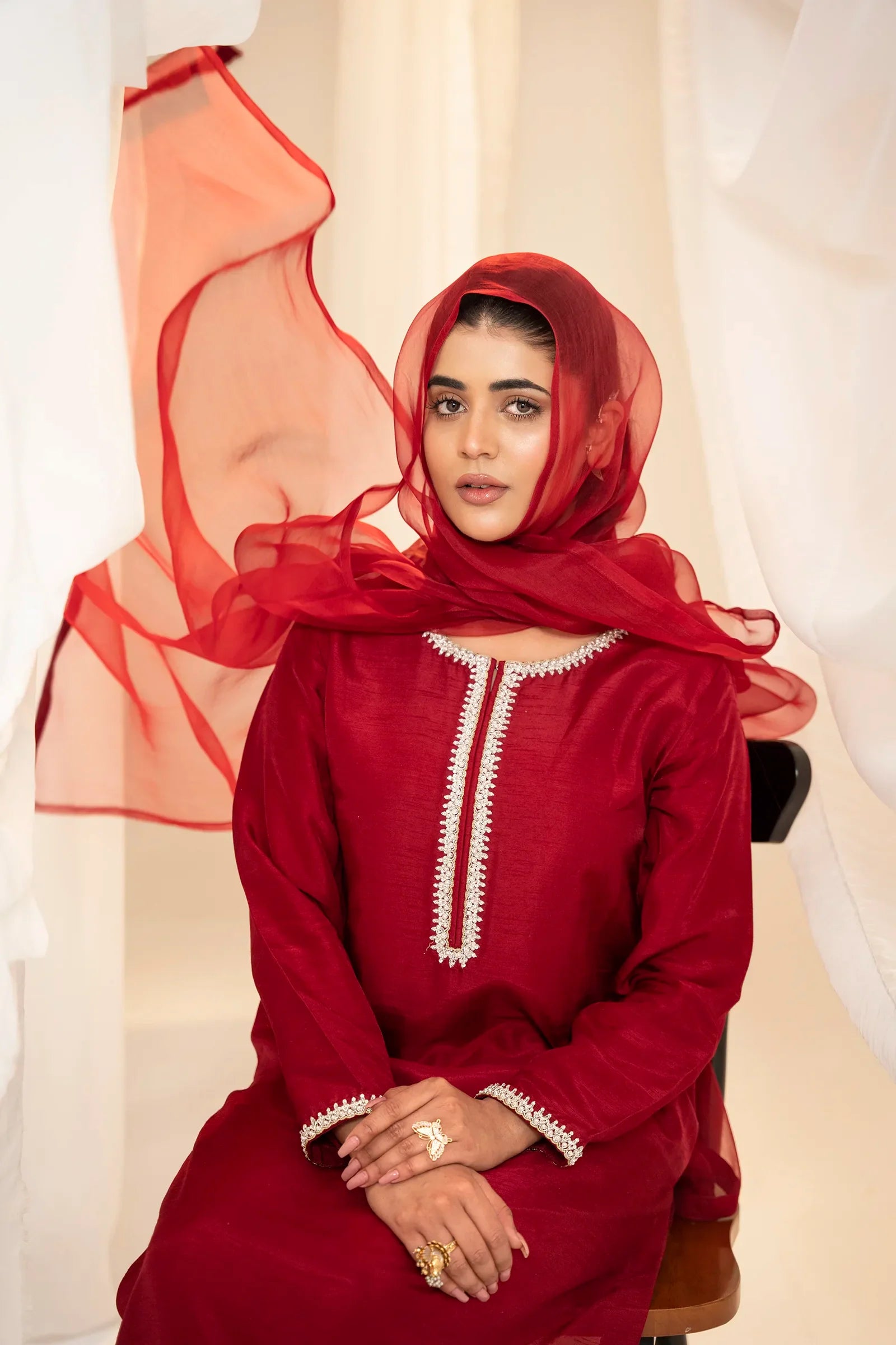 Lina 3 Piece Stitched - Javeria Zoa