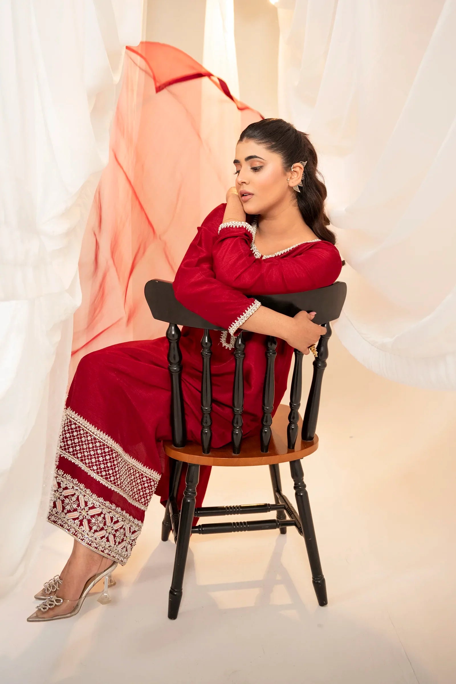 Lina 3 Piece Stitched - Javeria Zoa
