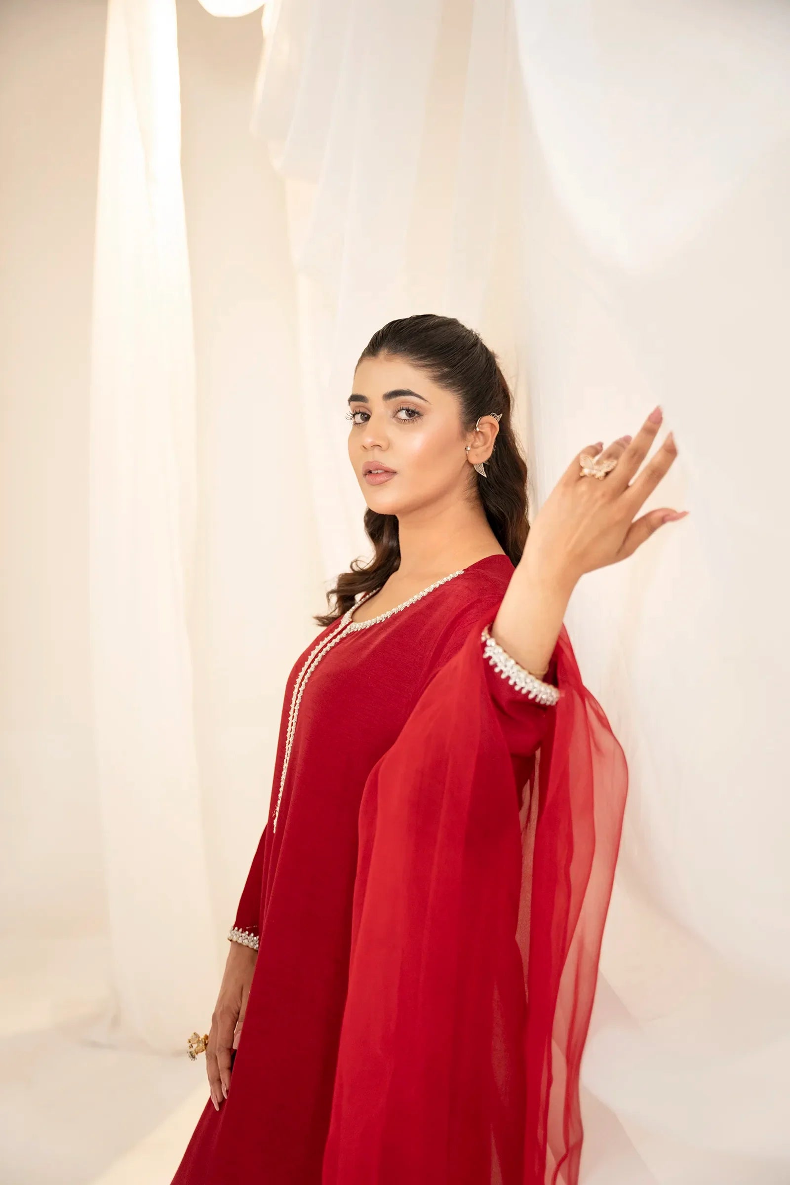 Lina 3 Piece Stitched - Javeria Zoa
