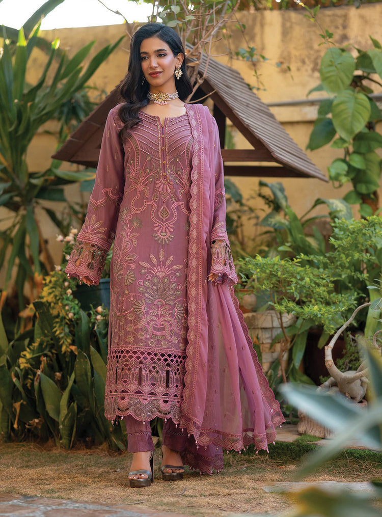 Asmira BN-1039 - 3 Piece Stitched Fancy Heavy Embroidered - Bint-e-Noor