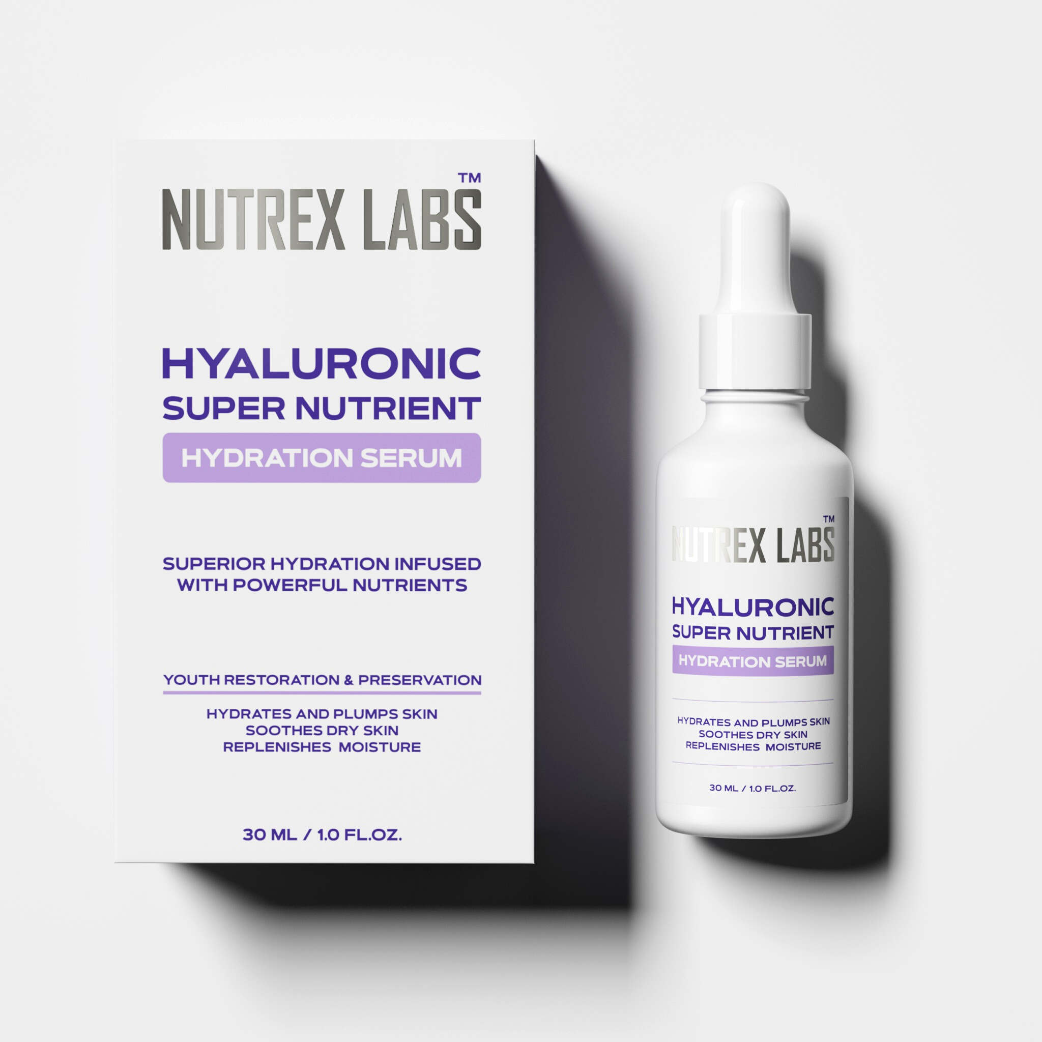 Hyaluronic Super Nutrient Hydration Serum - Nutrex Labs