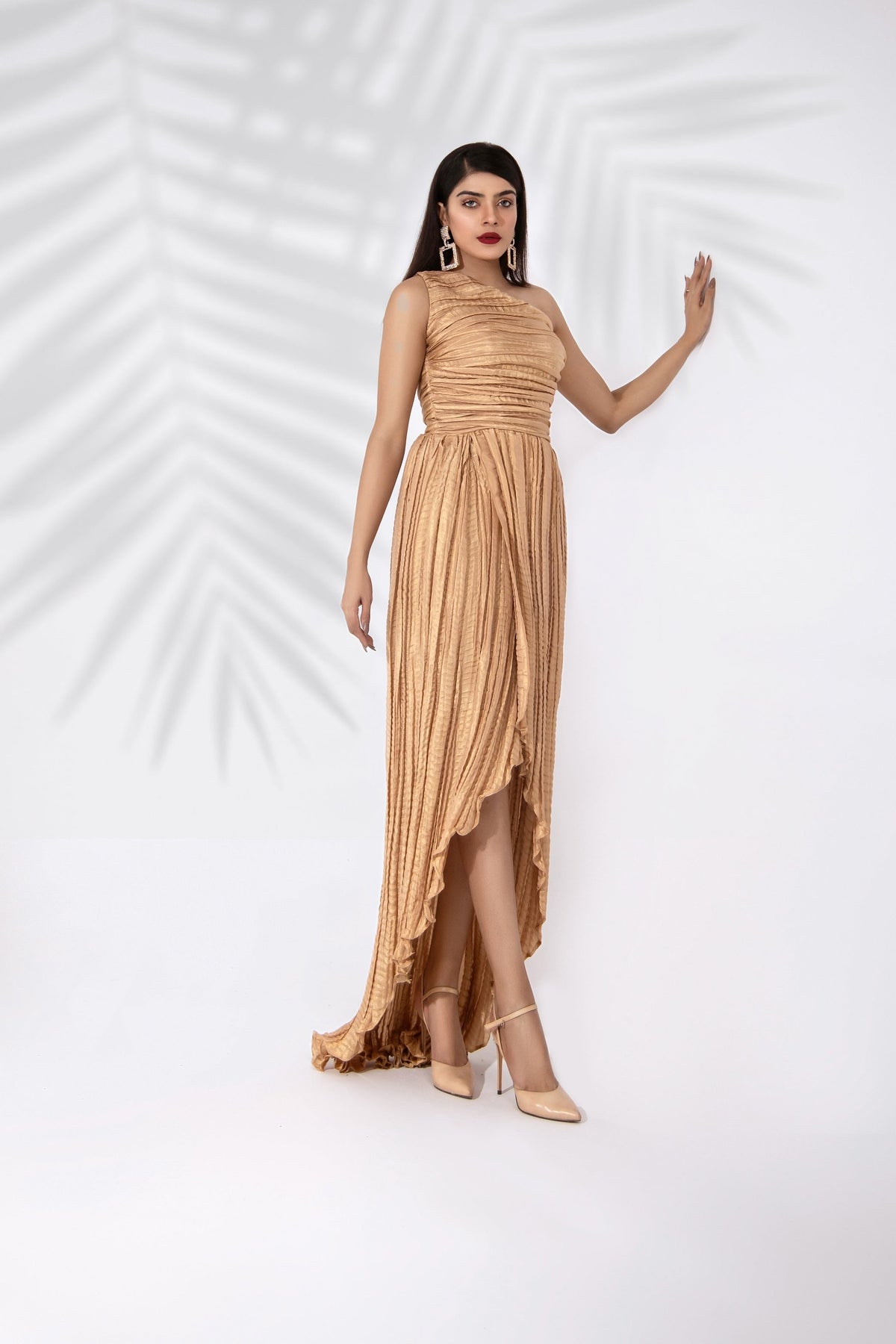 Crushed Sleeveless Dress - SYAH