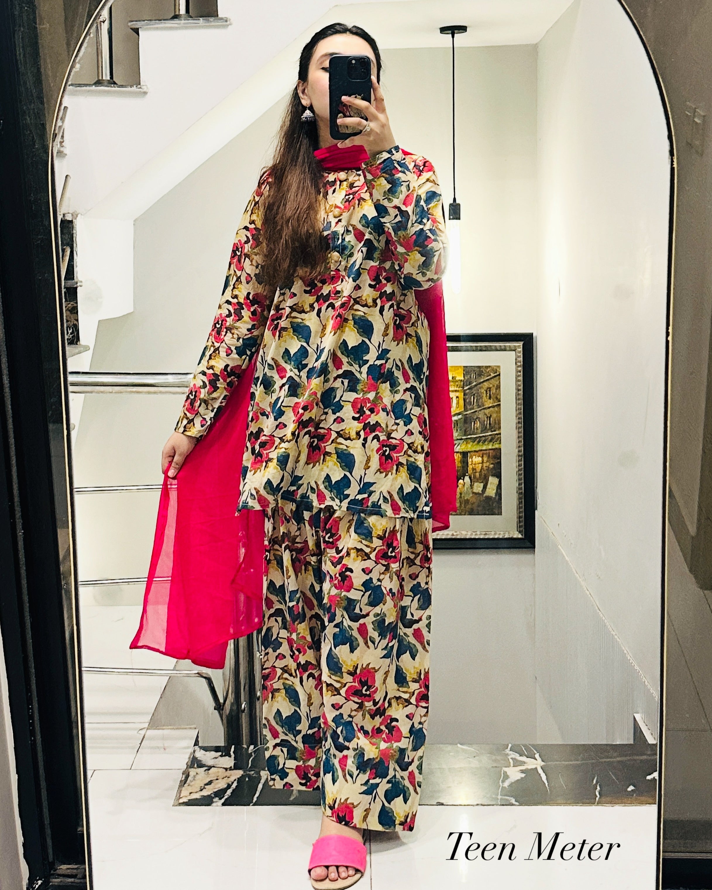 Flora 3pc Print - Lawn - Teen Meter