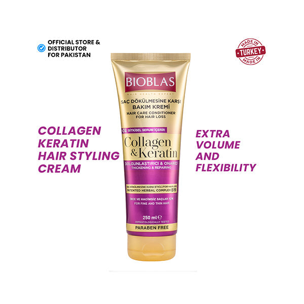 Bioblas Collagen & Keratin Conditioner 250Ml