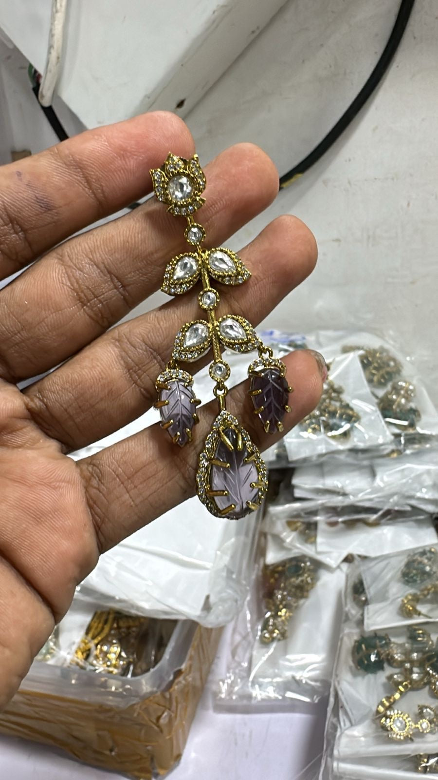 Chandelier Drop Earrings - Aloro Jewels