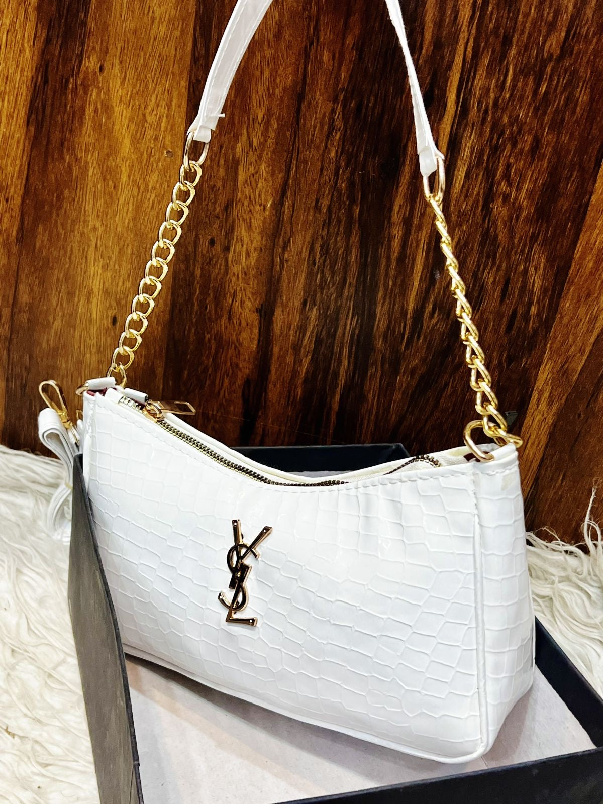 Ysl Crocodile Crossbody - Bellabags