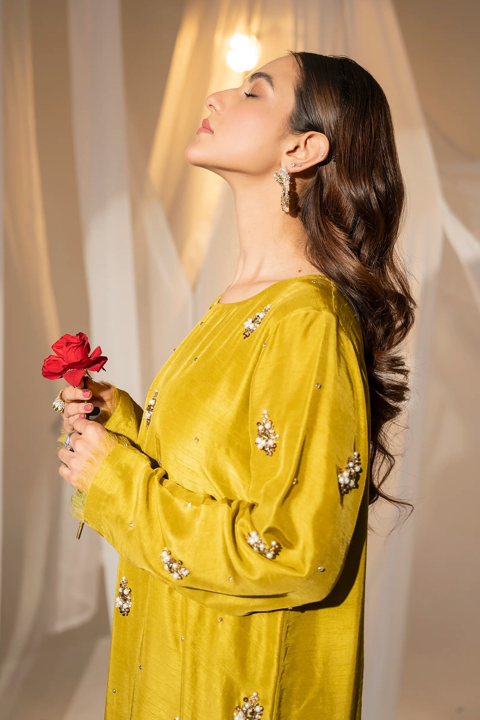 Inaya 3 Piece Stitched - Javeria Zoa
