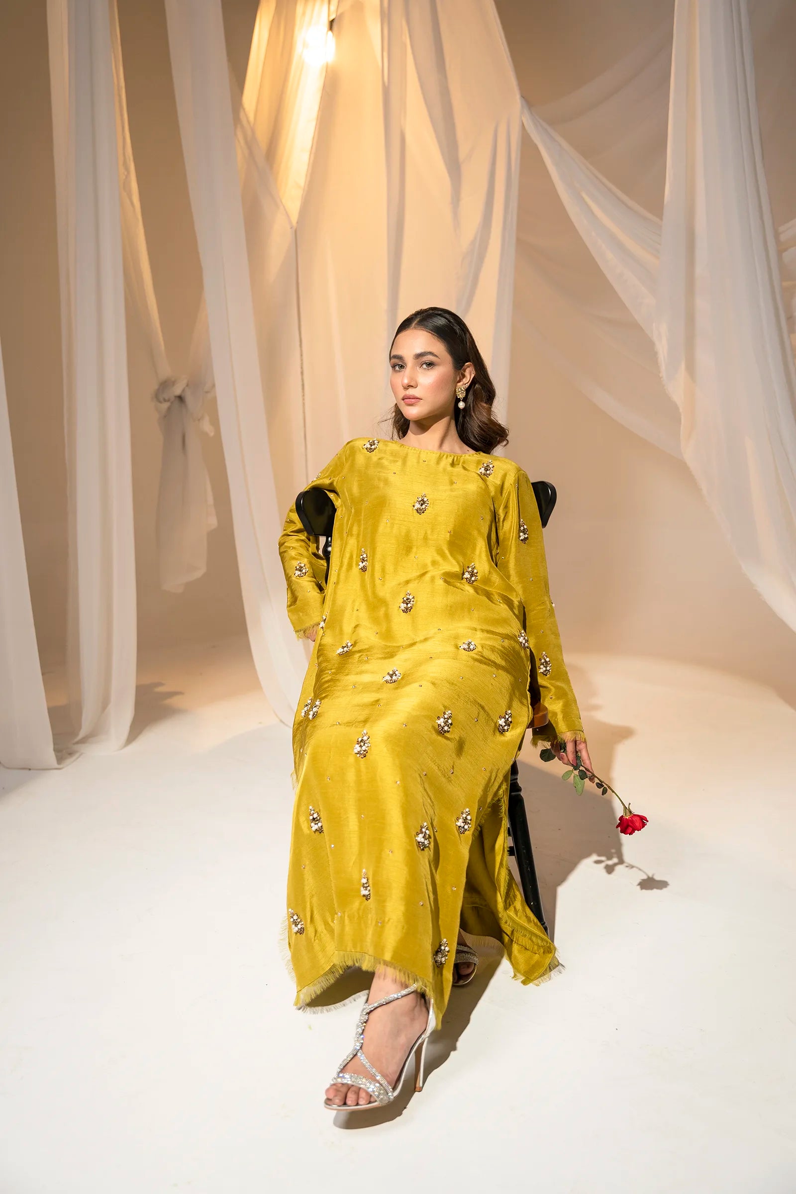 Inaya 3 Piece Stitched - Javeria Zoa