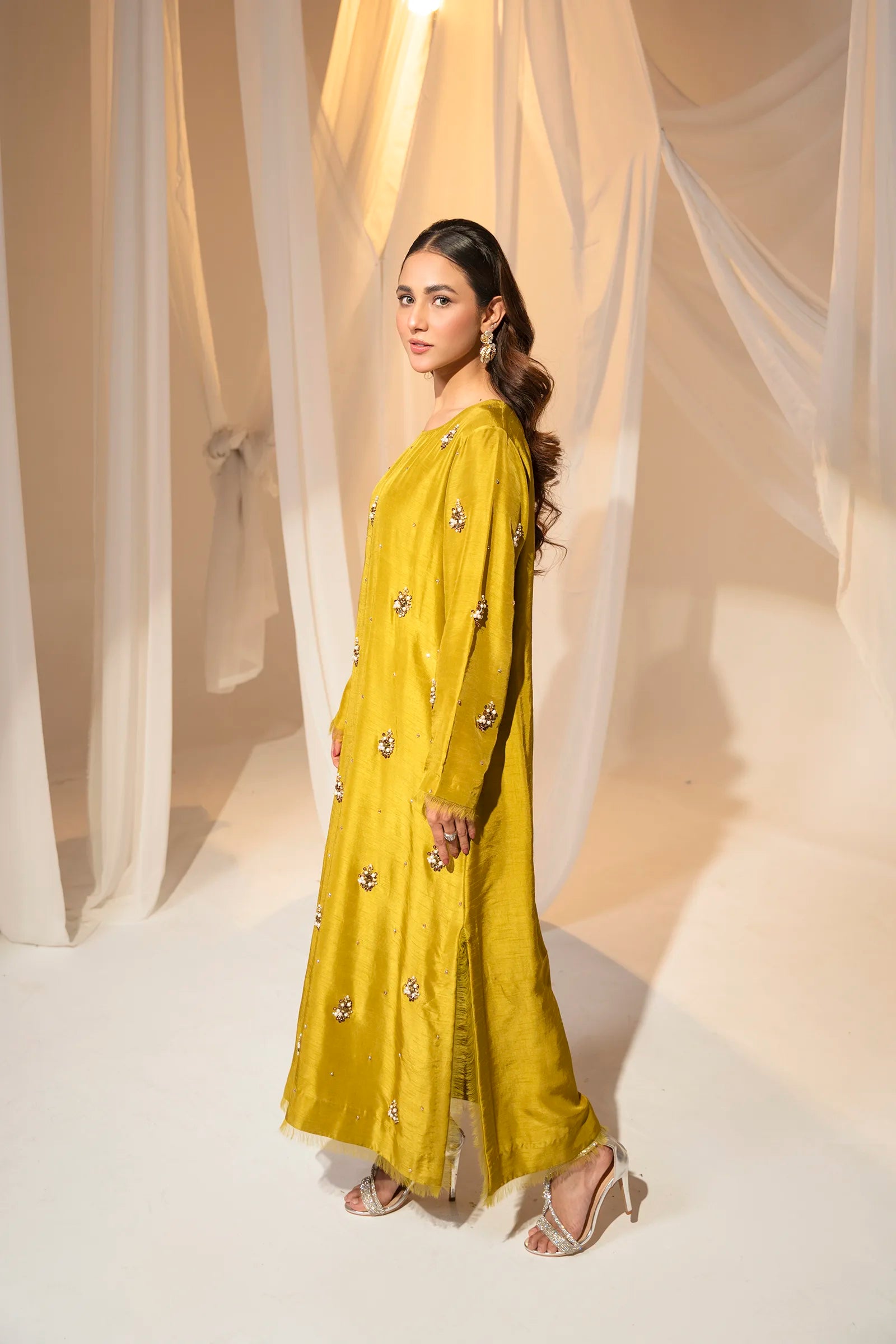 Inaya 3 Piece Stitched - Javeria Zoa