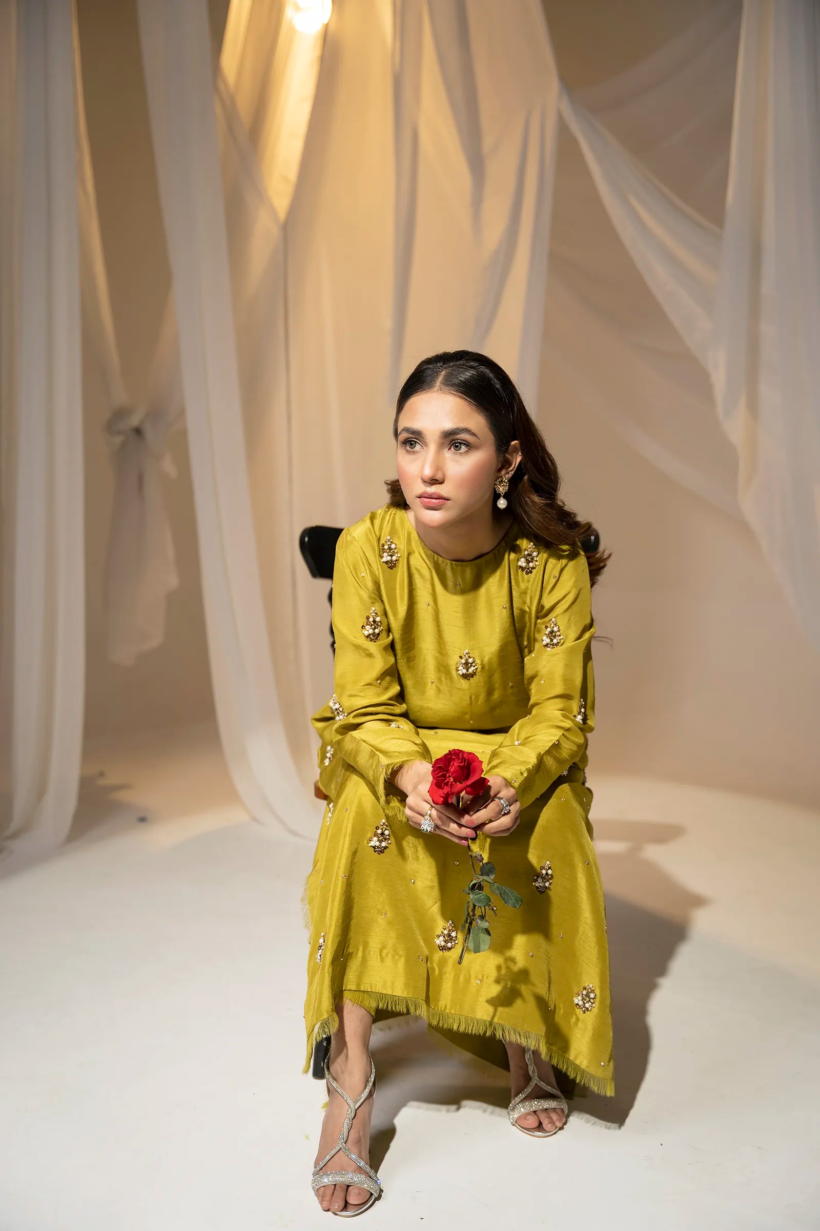 Inaya 3 Piece Stitched - Javeria Zoa