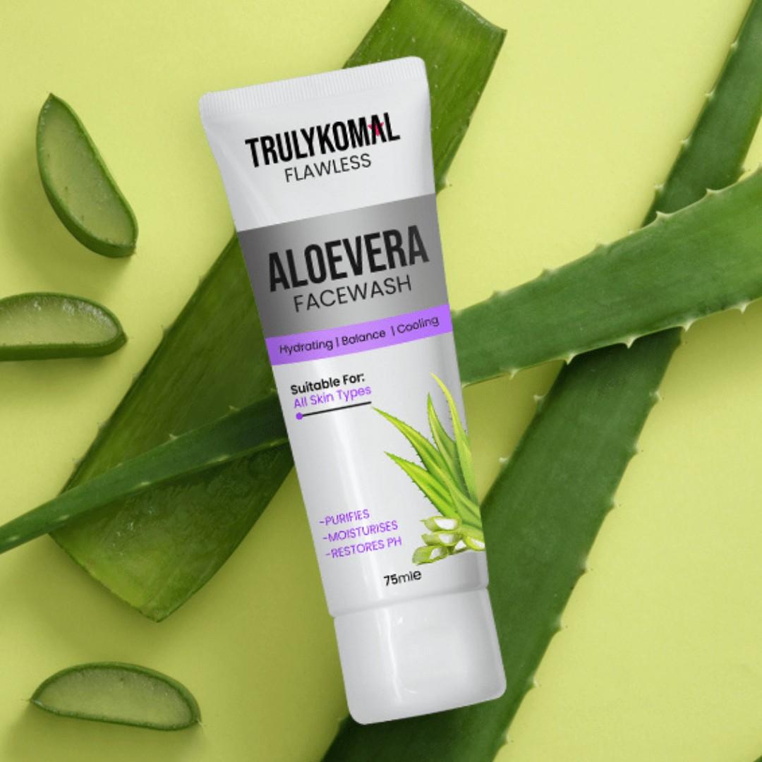 Aloe Vera Facewash - Trulykomal