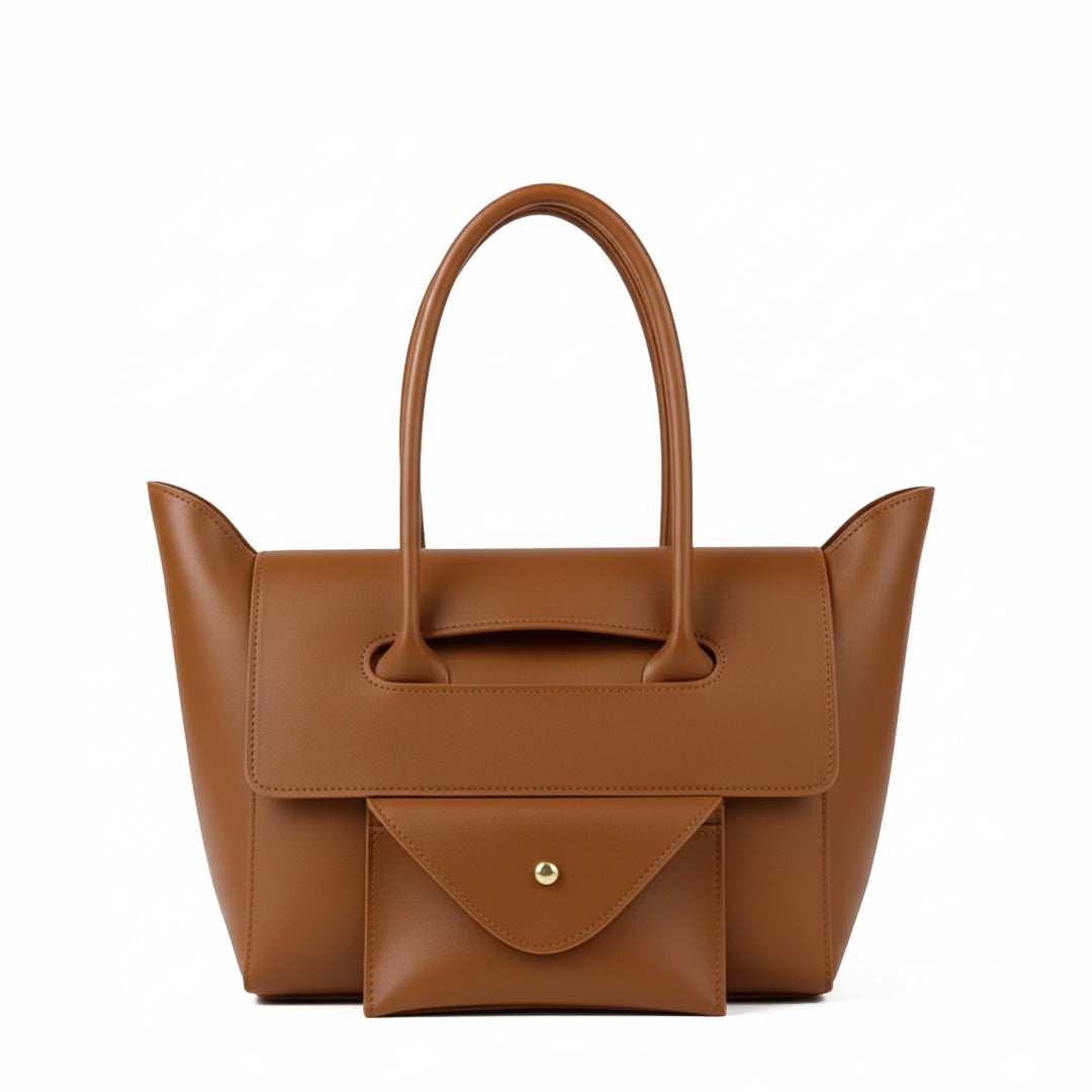 Amara Brown Wallet - Bag X